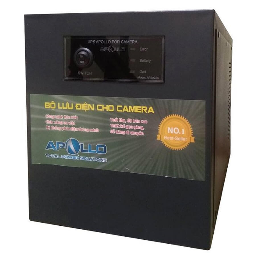 Bộ nguồn lưu điện UPS cho camera APOLLO AP2024C